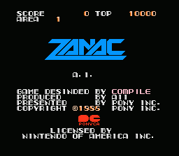 Zanac - NES