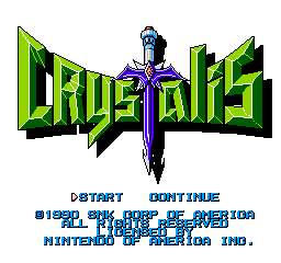 Crystalis - NES