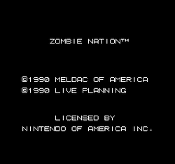 Zombie Nation - NES