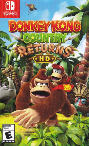 Donkey Kong Country Returns HD - Switch