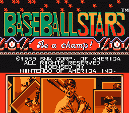 Baseball Stars - NES