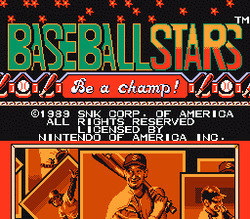 Baseball Stars - NES