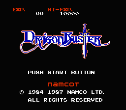 Dragon Buster - NES