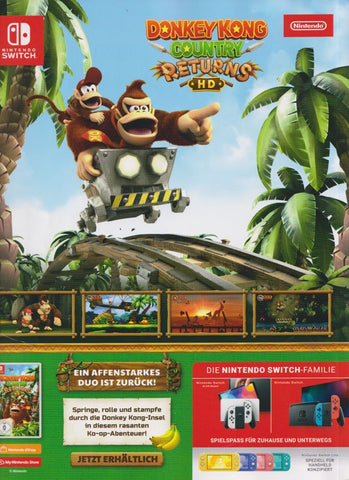 Donkey Kong Country Returns HD - Switch