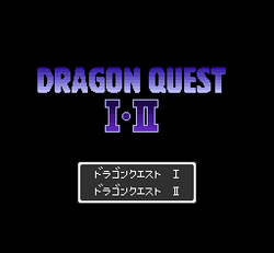 Dragon Quest I & II - SNES