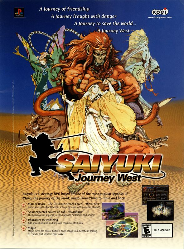 Saiyuki: Journey West - PS3
