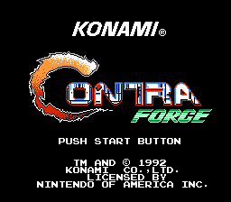 Contra Force - NES