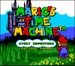 Mario's Time Machine - SNES
