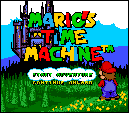 Mario's Time Machine - SNES