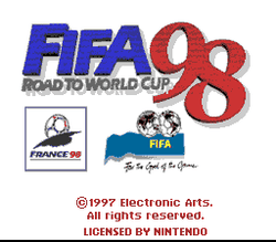 FIFA: Road to World Cup 98 - SNES
