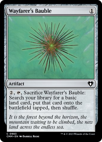 Wayfarer's Bauble [Commander Masters]