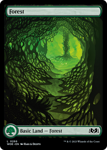 Forest (266) (Full-Art) [Wilds of Eldraine]