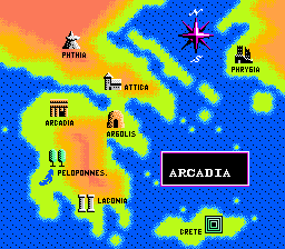The Battle of Olympus - NES