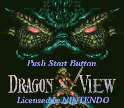 Dragon View - SNES