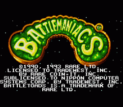 Battletoads in Battlemaniacs - SNES