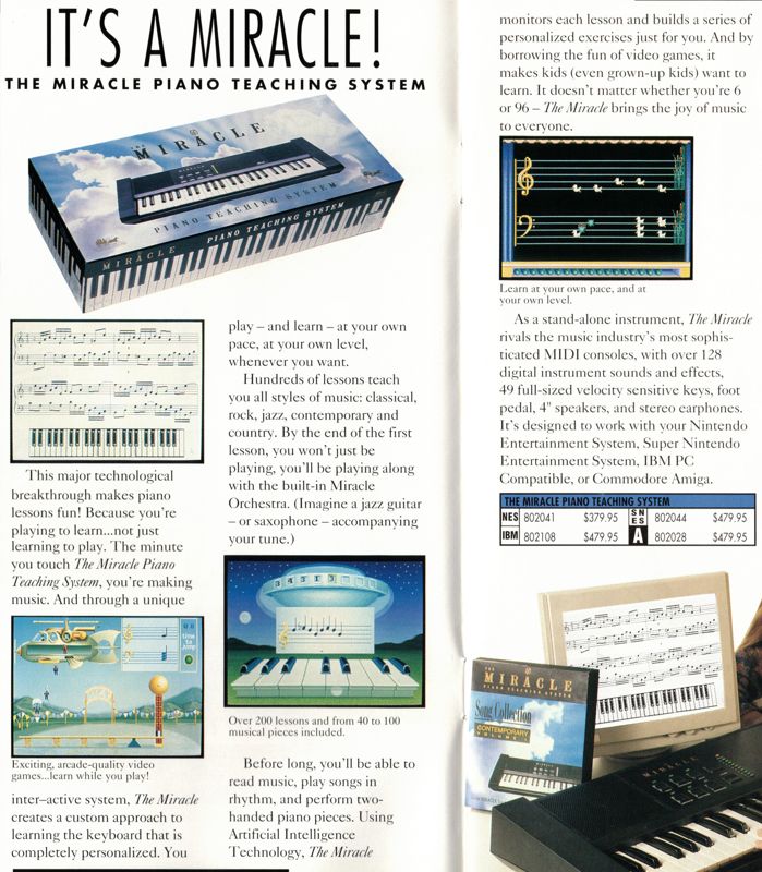 The Miracle Piano Teaching System - NES