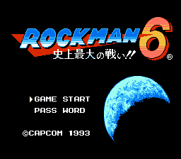 Mega Man 6 - NES