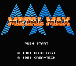 Metal Max - NES