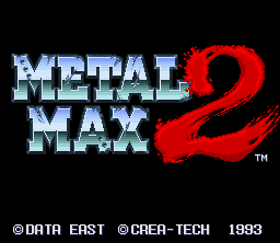 Metal Max 2 - SNES