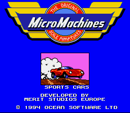 Micro Machines - SNES