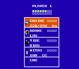 Final Lap - NES