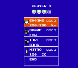 Final Lap - NES