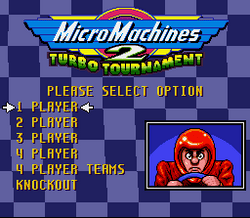 Micro Machines 2: Turbo Tournament - SNES