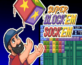 Block'em Sock'em - SNES