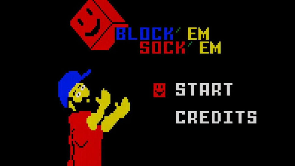 Block'em Sock'em - SNES