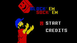 Block'em Sock'em - SNES