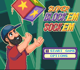 Block'em Sock'em - SNES