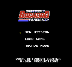 Maverick's Baghdad Extraction - NES