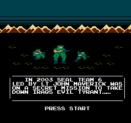Maverick's Baghdad Extraction - NES