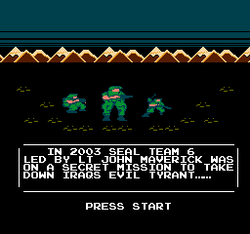 Maverick's Baghdad Extraction - NES