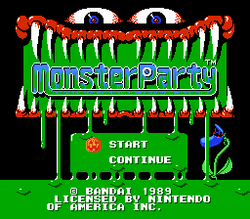 Monster Party - NES