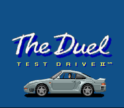 The Duel: Test Drive II - SNES