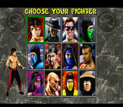 Mortal Kombat II - SNES