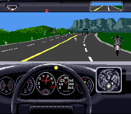 The Duel: Test Drive II - SNES