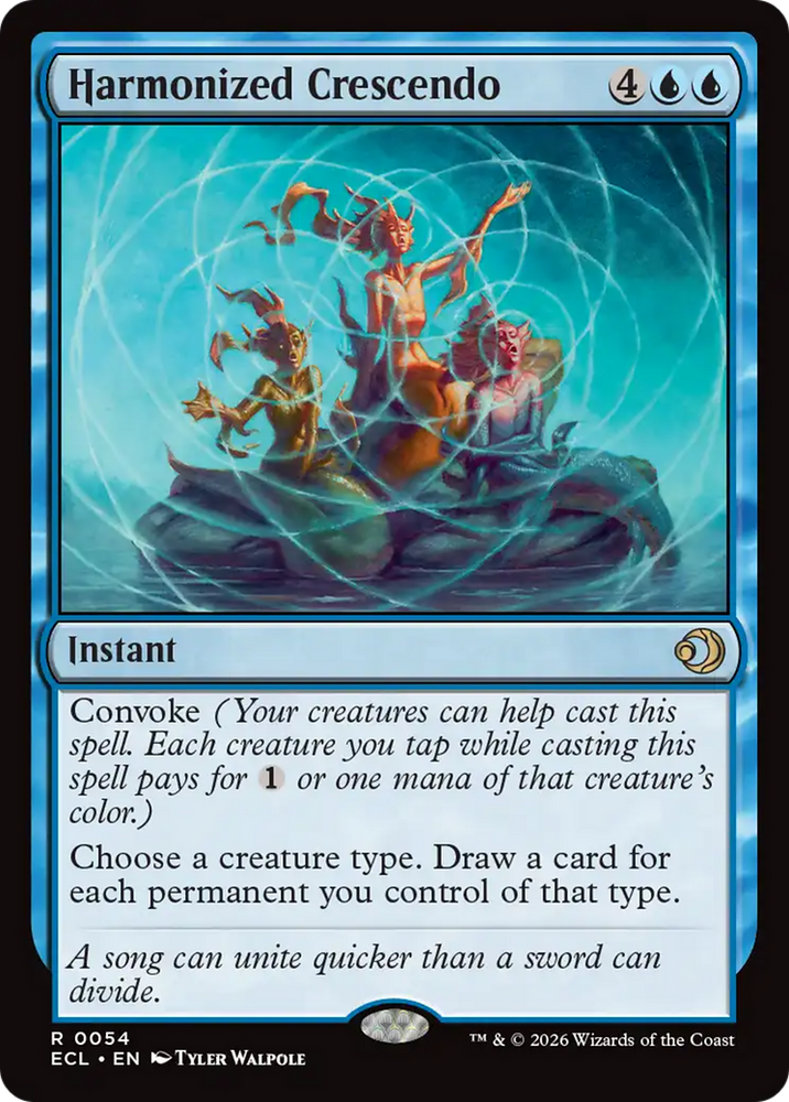 Harmonized Crescendo [Lorwyn Eclipsed]