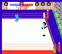 Tag Team Match: M.U.S.C.L.E. - NES