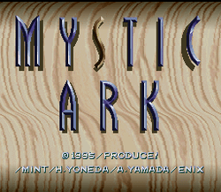 Mystic Ark - SNES