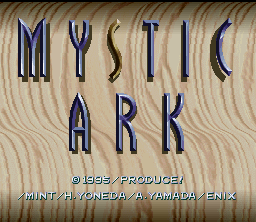 Mystic Ark - SNES