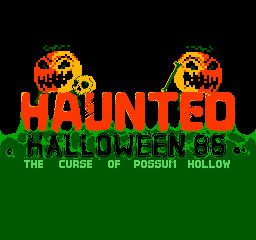 Haunted: Halloween '86 - The Curse of Possum Hollow - NES