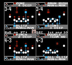 Play Action Football - NES