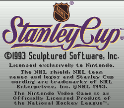 NHL Stanley Cup - SNES