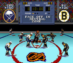 NHL Stanley Cup - SNES