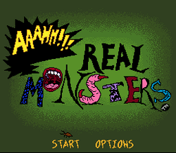 Nickelodeon: Aaahh!!! Real Monsters - SNES