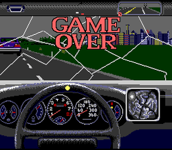 The Duel: Test Drive II - SNES