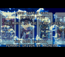 Ogre Battle - SNES