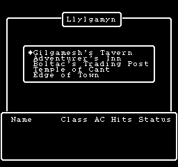 Wizardry: Knight of Diamonds - The Second Scenario - NES